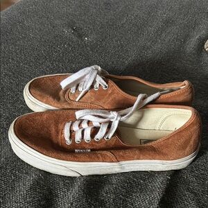 Vans Women’s Brown Suede Sneakers